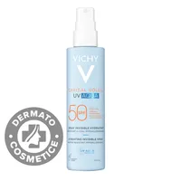 Spray hidratant pentru fata si corp SPF50 Capital Soleil UV AQUA, 200ml, Vichy
