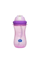 Cana colorata cu pai, 350ml, Wee Baby