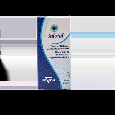 Xiloial picaturi oftalmice, 10ml, Farmigea