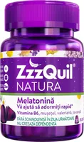 Melatonina Vitamina B6 Valeriana si Lavanda Natura, 60 jeleuri, ZzzQuil