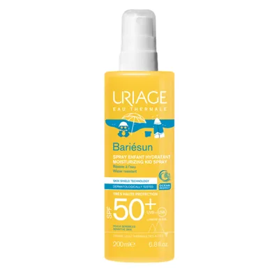 Bariesun Spray fara parfum Copii SPF50+, 200ml, Uriage