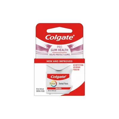 Colgate Total Gum Health Ață Dentară, 50 m