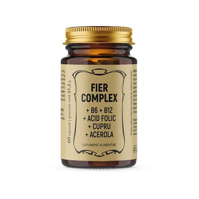 Fier Complex, 30 capsule, Laboratoarele Remedia