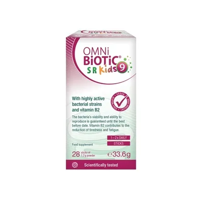Omnibiotic SR-9 Kids, 28 plicuri