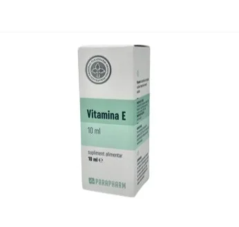 Vitamina E soluție uleioasă, 10 ml, Parapharm