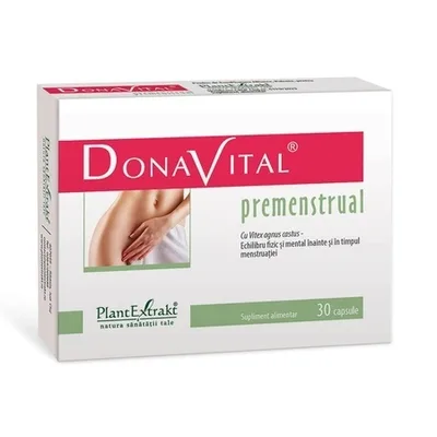 Donavital Premenstrual, 30 capsule, Plant Extrakt