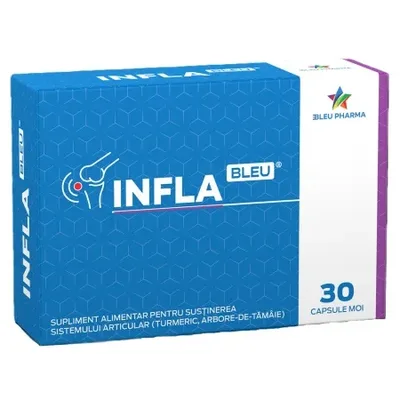 Infla Bleu, 30 capsule moi - Bleu Pharma
