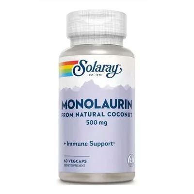 Monolaurin Solaray 500 mg, 60 capsule, Secom