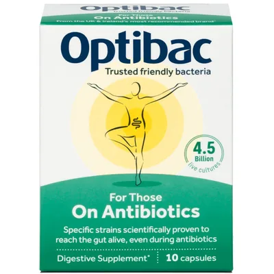 OPTIBAC In Tratament cu Antibiotic x10cps