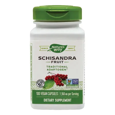 Schisandra Fruit Nature's Way, 100 capsule, Secom