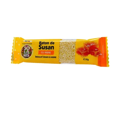 Solaris Baton de Susan cu Miere, 30 g