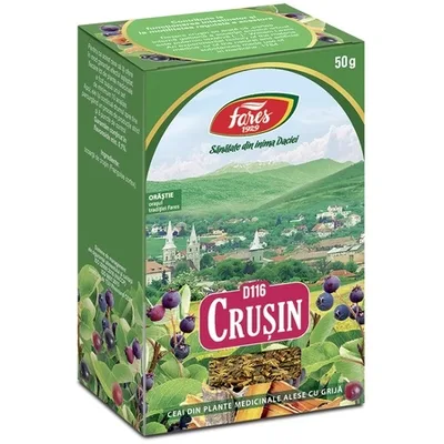 Ceai Crusin Scoarta D116, 50g, Fares