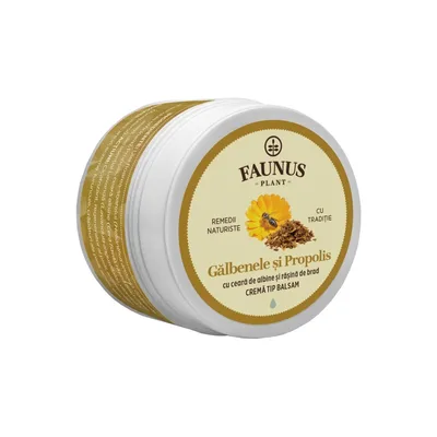 Faunus crema-balsam cu galbenele si propolis, 50 ml