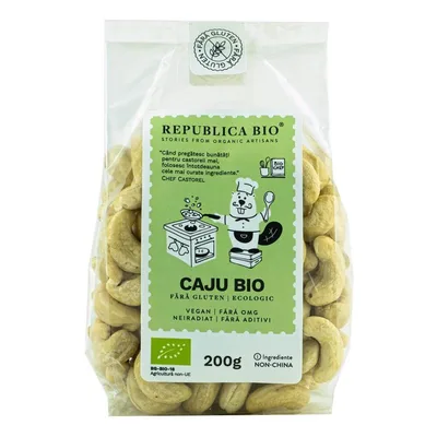 Republica BIO caju bio crud, fara gluten, 200 g