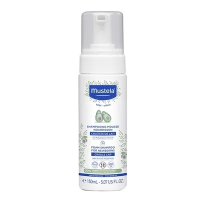 Sampon spuma pentru nou-nascuti, 150ml, Mustela