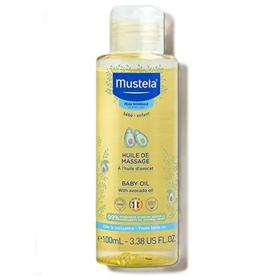 Ulei pentru masaj bebelusi Mustela 100 ml