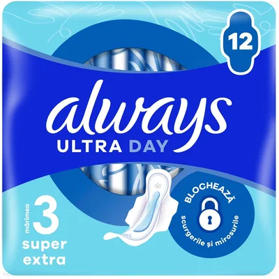 Always Ultra Night Absorbante, 7 bucăți