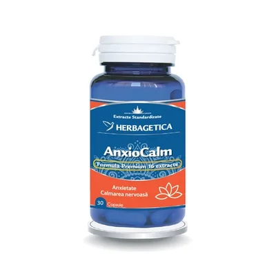 Anxiocalm, Herbagetica | 30 capsule