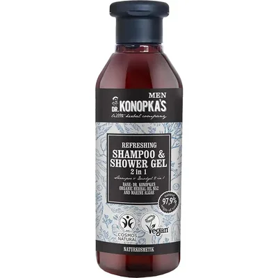 Gel de dus purificator MEN, 280 ml, Dr. Konopkas