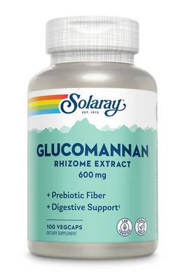 Glucomannan 600 Mg, 100 Capsule Vegetale, Secom