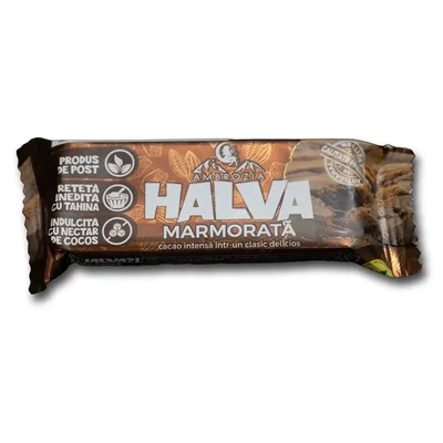 Hiper Ambrozia Halva Marmorată, 50 g