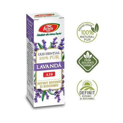 Ulei lavanda x 10ml (Fares)