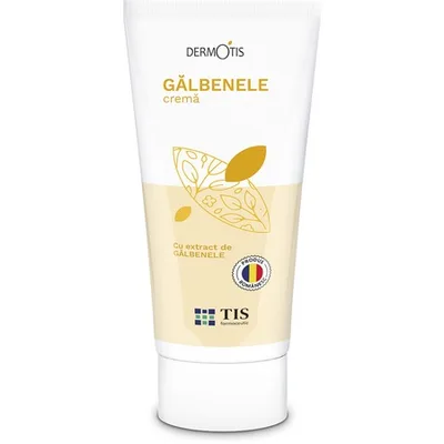 Cremă cu galbenele Dermotis, 50 ml, Tis Farmaceutic