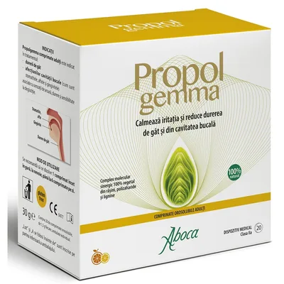 Propolgemma adulți, 20 comprimate, Aboca