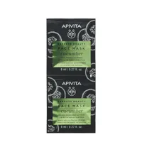 APIVITA Masca express hidratare cu castravete , 2*8ml