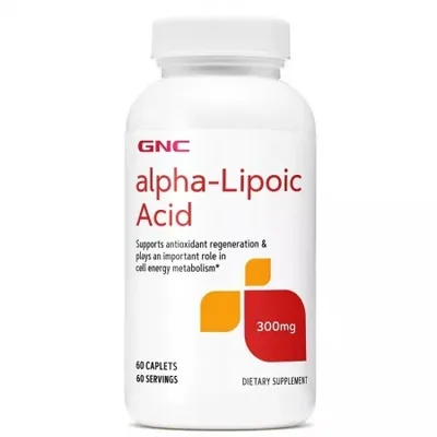 Alpha-Lipoic Acid 300mg, 60 tablete, GNC