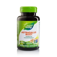 Secom Nature's Way Astragalus Root, 100 capsule