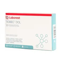 Tiobec Dol, 20 comprimate filmate, Uriach