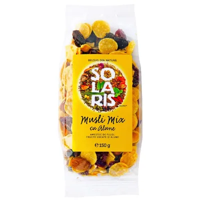 Solaris Musli Mix cu Alune, 150 g