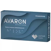 Supozitoare hemoroizi Avaron, 10 bucati, Perfect Care