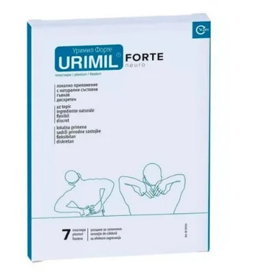 Urimil Forte Neuro, 7 plasturi, NaturPharma
