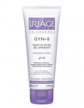 Gel pentru igiena intima cu pH8 GYN-8, 100 ml, Uriage