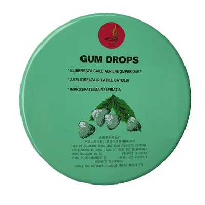 Gum Drops Dropsuri Contra Tusei, 70 g