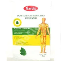 Narcis Plasture Antireumatic cu Mentol, 12 x 18 cm