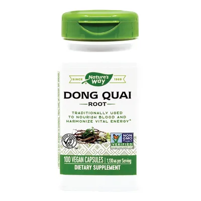 Secom Nature's Way Dong Quai 565 mg, 100 capsule