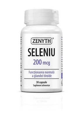 Seleniul 200 mcg, 30 capsule, Zenyth