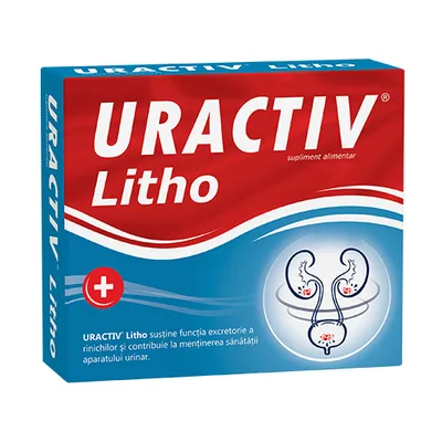 Uractiv Litho, 30 capsule, Fiterman Pharma