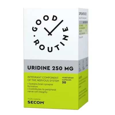 Uridine 250mg Good Routine, 30capsule, Secom