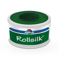 Bandă adezivă Rolsilk, 5m x 2.50cm, Master Aid