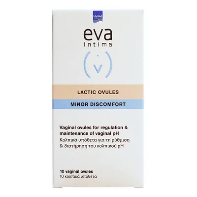 Eva Intima Lactic Ovule Vaginale, 10 bucăți