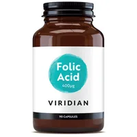 Viridian Acid Folic 400 mcg, 90 capsule vegetale
