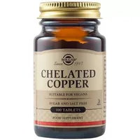 Cupru chelat 2.5mg, 100 tablete, Solgar