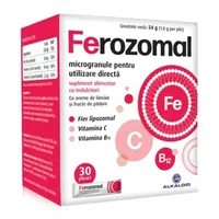 Ferozomal, 30 plicuri, Alkaloid
