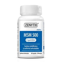 MSM 500 mg – 60 capsule vegetale, Zenyth