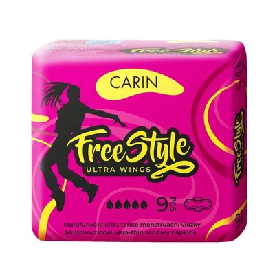 Absorbante Carin Free style, Fide | 9 buc