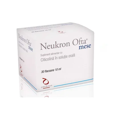 NeuKron Ofta Mese supliment alimentar cu citicolina | 30 de fiole